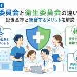【人事向け】安全委員会と衛生委員会の違いとは？設置基準と統合するメリットを解説